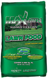 maxlawn lawn food bag
