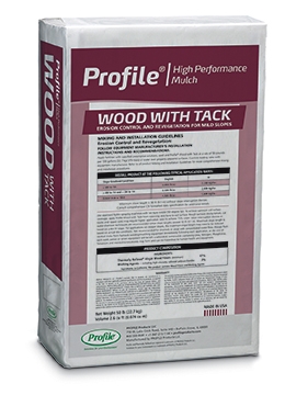 Profile Wood Mulch with Tackifier