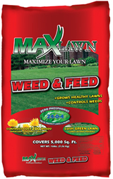 MaxLawn Weed and Feed bag