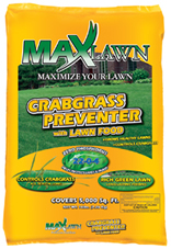 Maxlawn crabgrass preventer bag